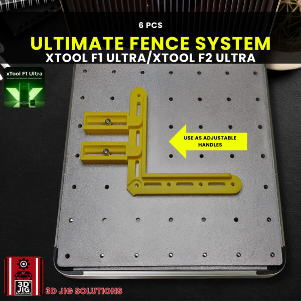 xTool F1 Ultra Engraving Fence Kit | Ultimate Alignment Jig & Guide Fixture | xTool F2 Ultra Compatible - Image 7
