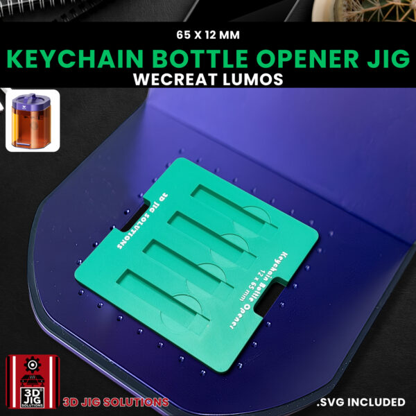 WeCreat Lumos Keychain Bottle Opener Engraving Jig - Image 4