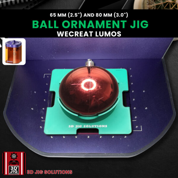 WeCreat Lumos Ball Ornament Jig | Christmas Bauble Engraving Fixture - Image 5
