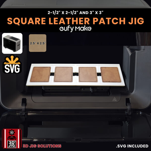 EufyMake E1 Square Hat Patch Jig | UV Printer Fixture - Image 7