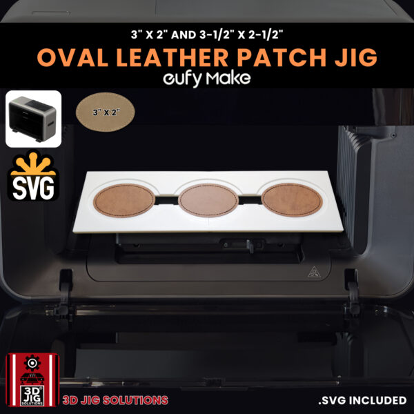 EufyMake E1 Oval Hat Patch Jig | UV Printer Fixture - Image 7