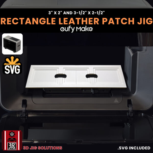 EufyMake E1 Rectangle Hat Patch Jig | UV Printer Fixture - Image 7