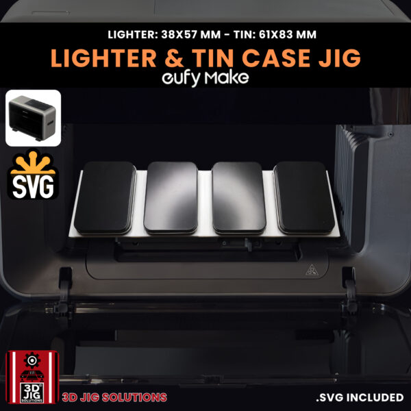 EufyMake E1 Flip Top Lighter UV Printer Fixture | Zippo Jig - Image 7