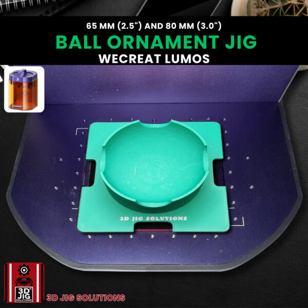 WeCreat Lumos Ball Ornament Jig | Christmas Bauble Engraving Fixture - Image 6