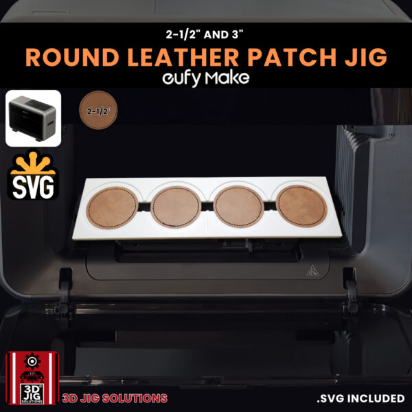 EufyMake E1 Round Hat Patch Jig | UV Printer Fixture - Image 7