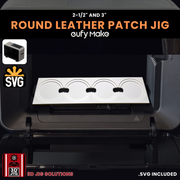 EufyMake E1 Round Hat Patch Jig | UV Printer Fixture - Image 8