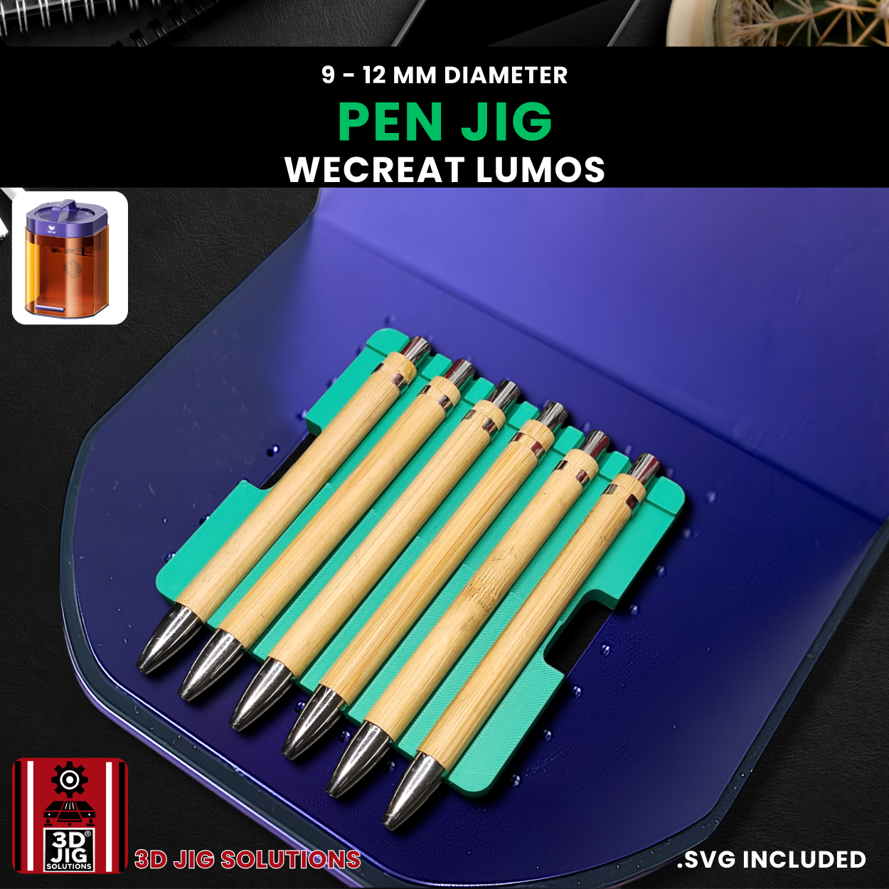 WeCreat Lumos Pen Laser Engraving Jig - Image 9