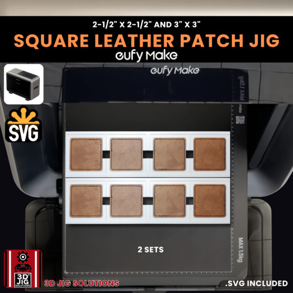 EufyMake E1 Square Hat Patch Jig | UV Printer Fixture - Image 9