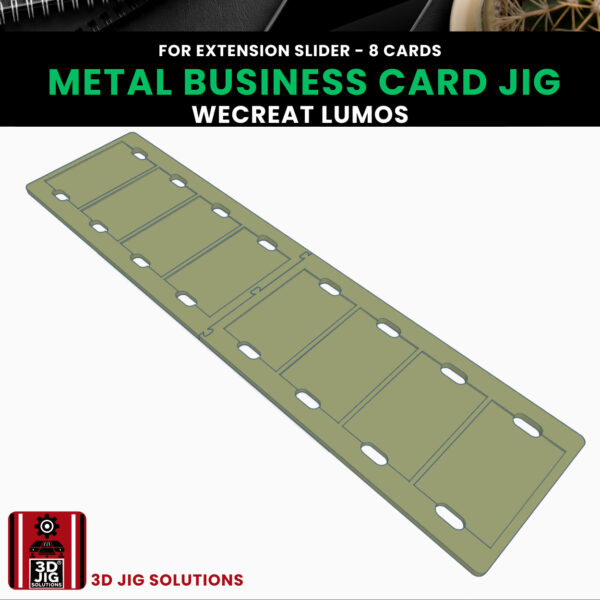 WeCreat Lumos Metal Business Card Engraving Jig - Image 8