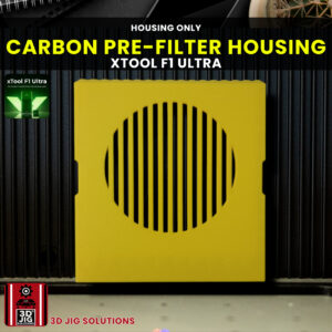 xTool F1 Ultra Carbon Pre-Filter housing | Laser Engraver Emission Reduction | Improve Fan Protection & Air Quality | 3D Printed Accessory