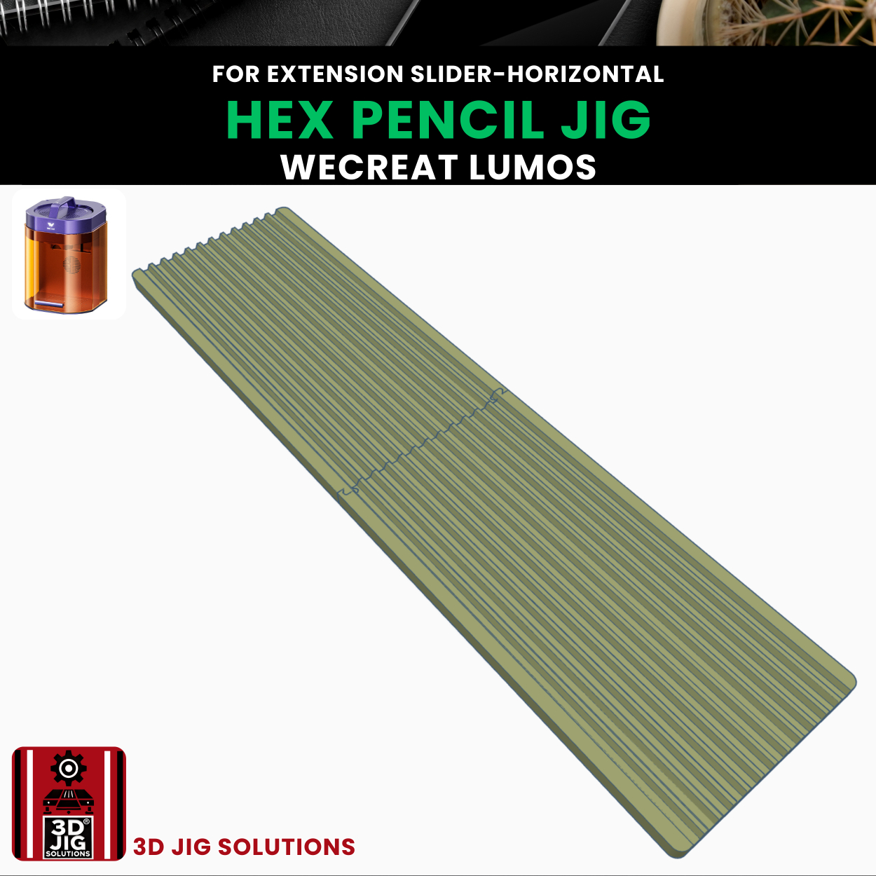 WeCreat Lumos Pencil Laser Engraving Jig - Image 6