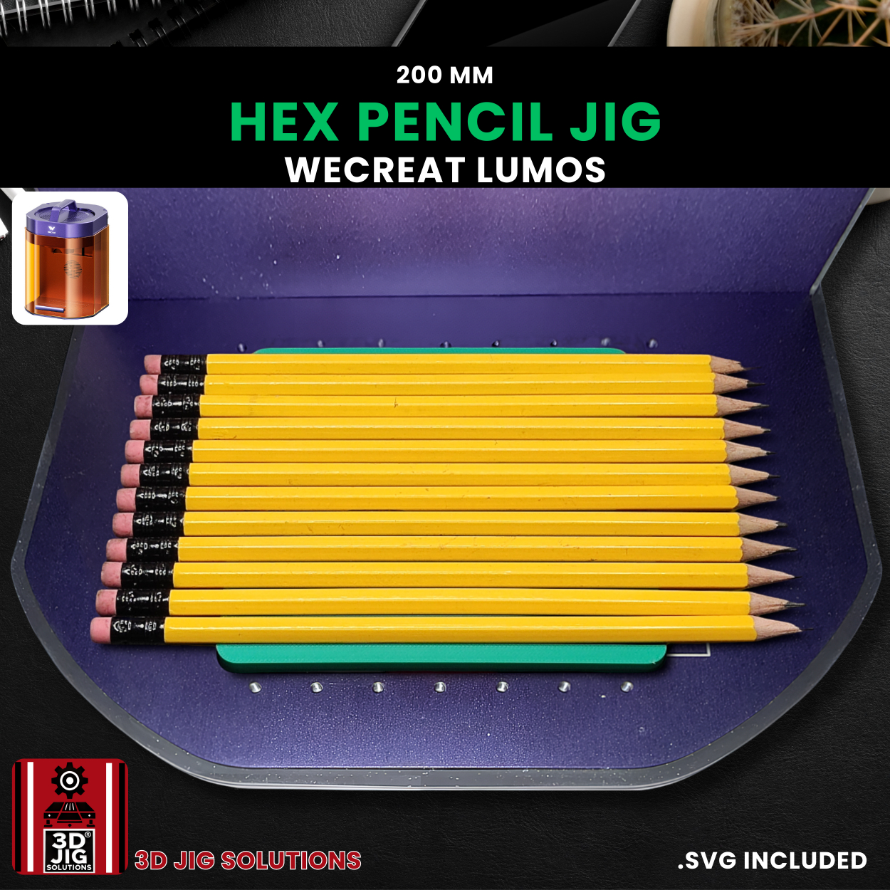 WeCreat Lumos Pencil Laser Engraving Jig - Image 2