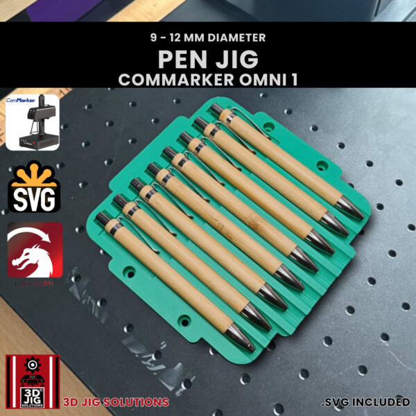 ComMarker Omni 1 Pen Laser Engraving Jig | Universal Pen Alignment Fixture