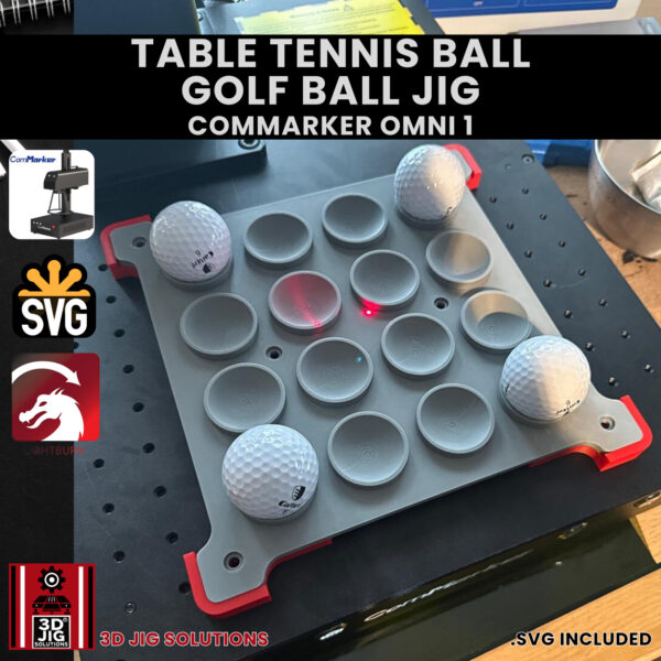 ComMarker Omni 1 Golf Ball Laser Engraving Jig | 150mm and 300mm Lens - Image 6