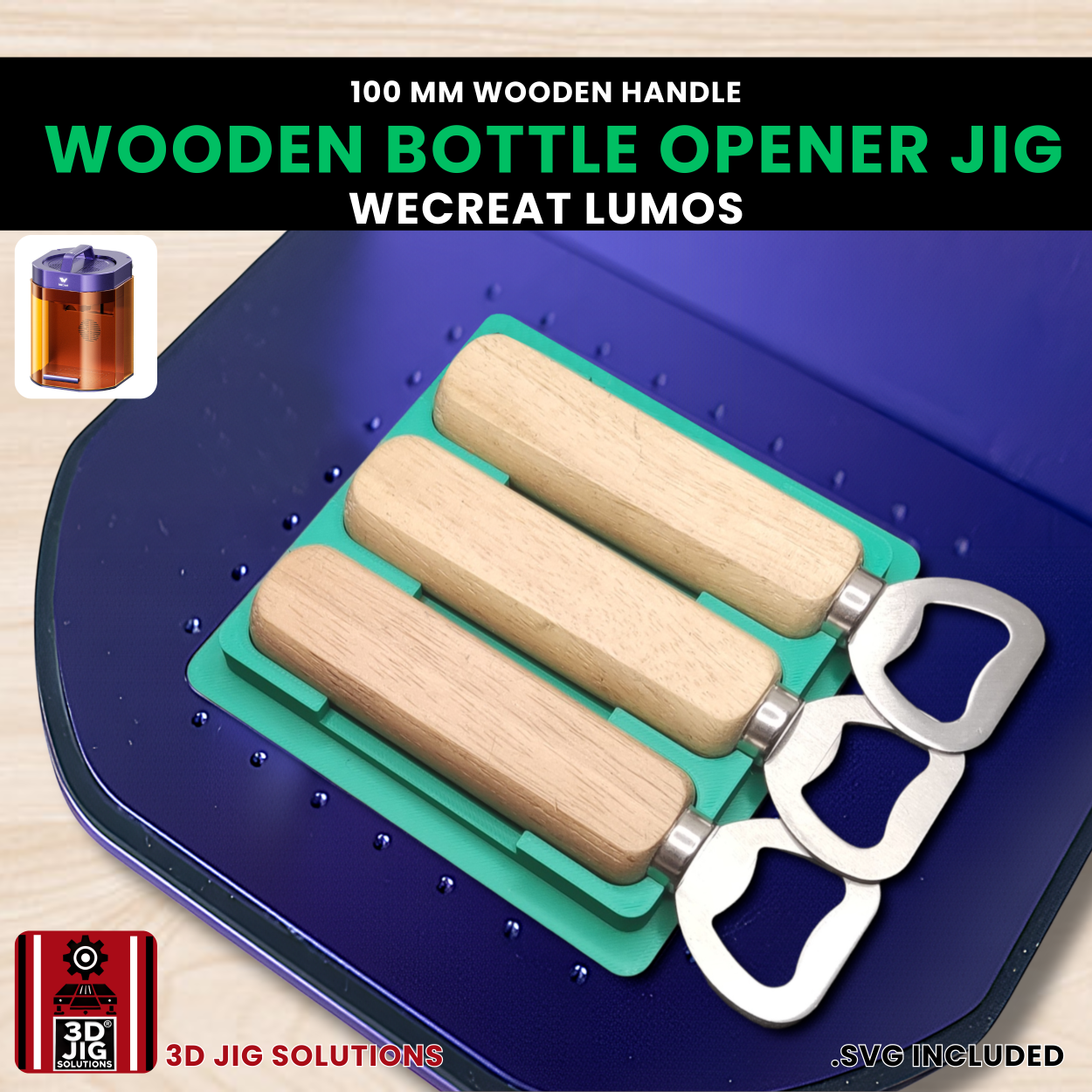WeCreat Lumos Bottle Opener Jig
