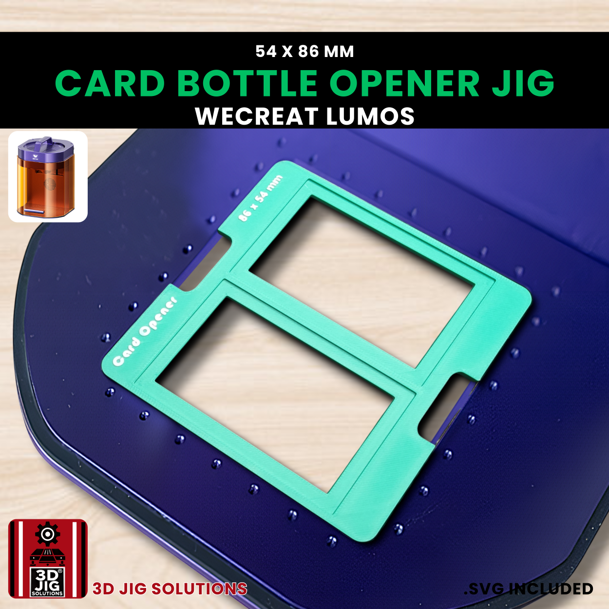 Engraving alignment tool for Lumos